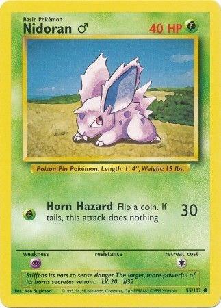Nidoran M (055/102) [Base Set]
