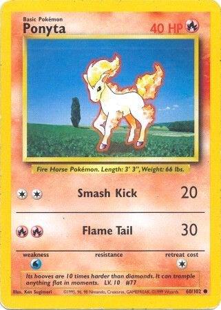 Ponyta (060/102) [Base Set]