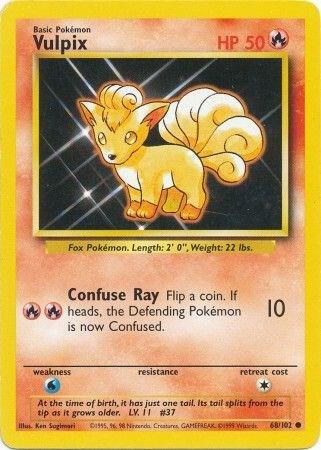 Vulpix (068/102) [Base Set]