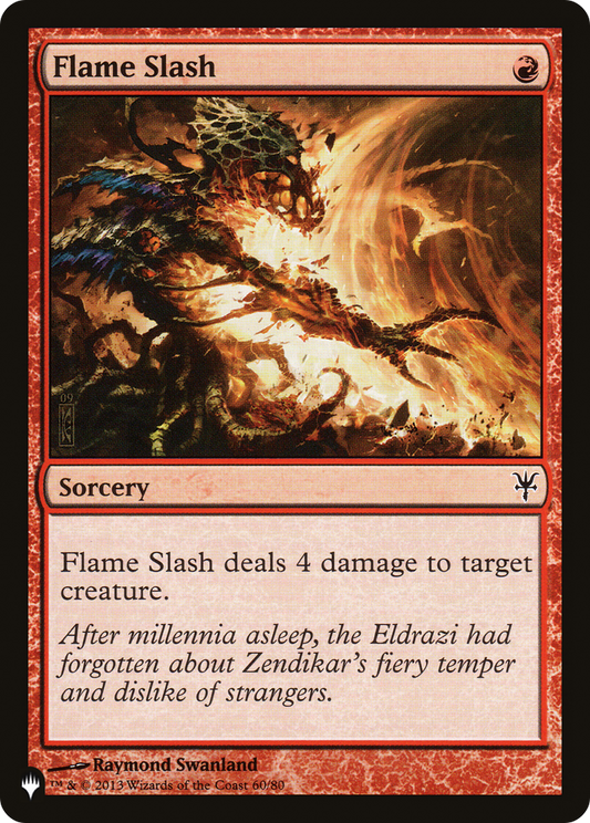 Flame Slash (LIST-60/80) - The List