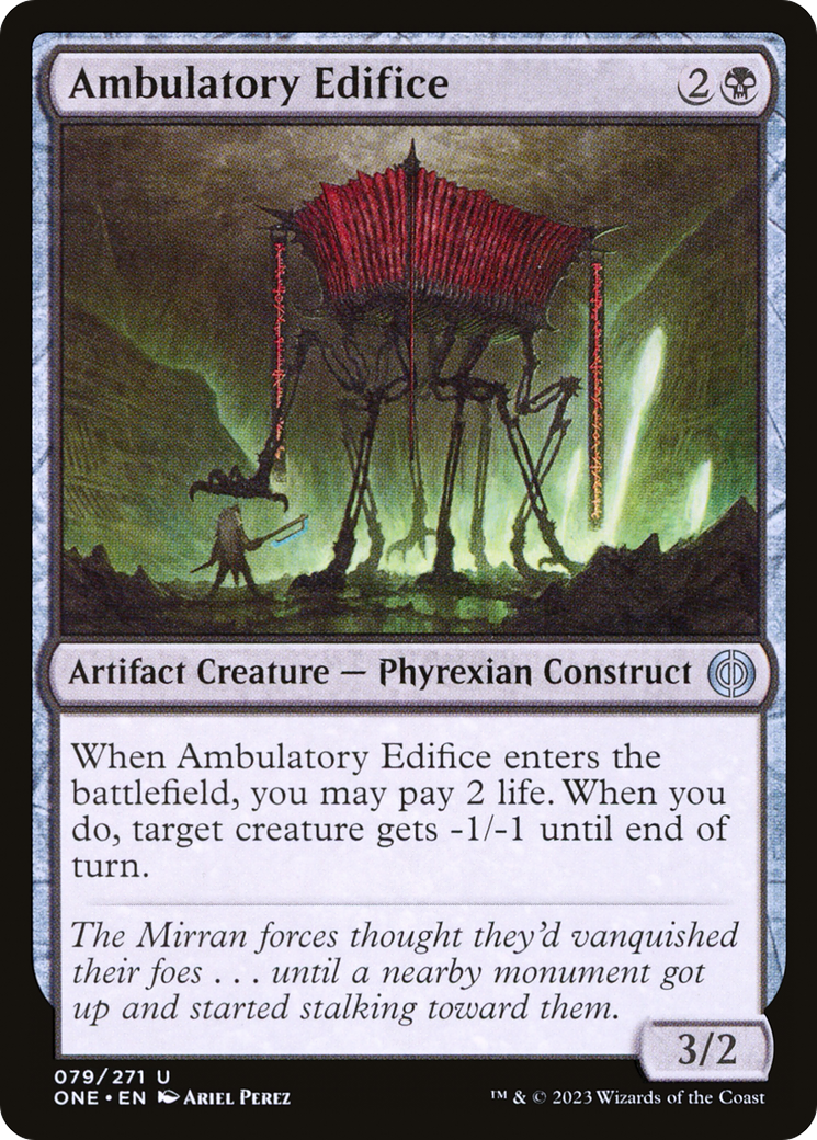Ambulatory Edifice (ONE-079) - Phyrexia: All Will Be One Foil