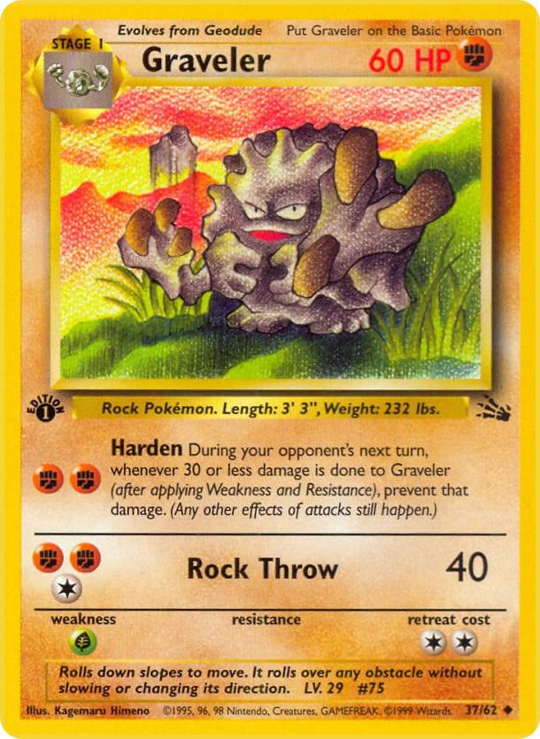 Graveler (37/62) [Fossil (Unlimited)]