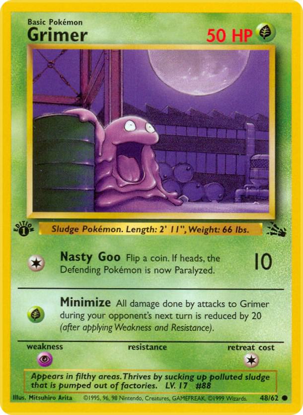 Grimer (48/62) [Fossil (Unlimited)]