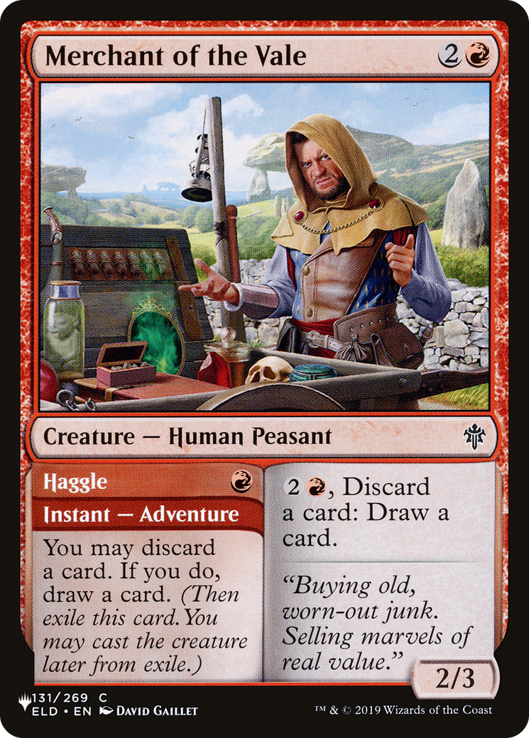 Merchant of the Vale // Haggle (LIST-131/269) - The List