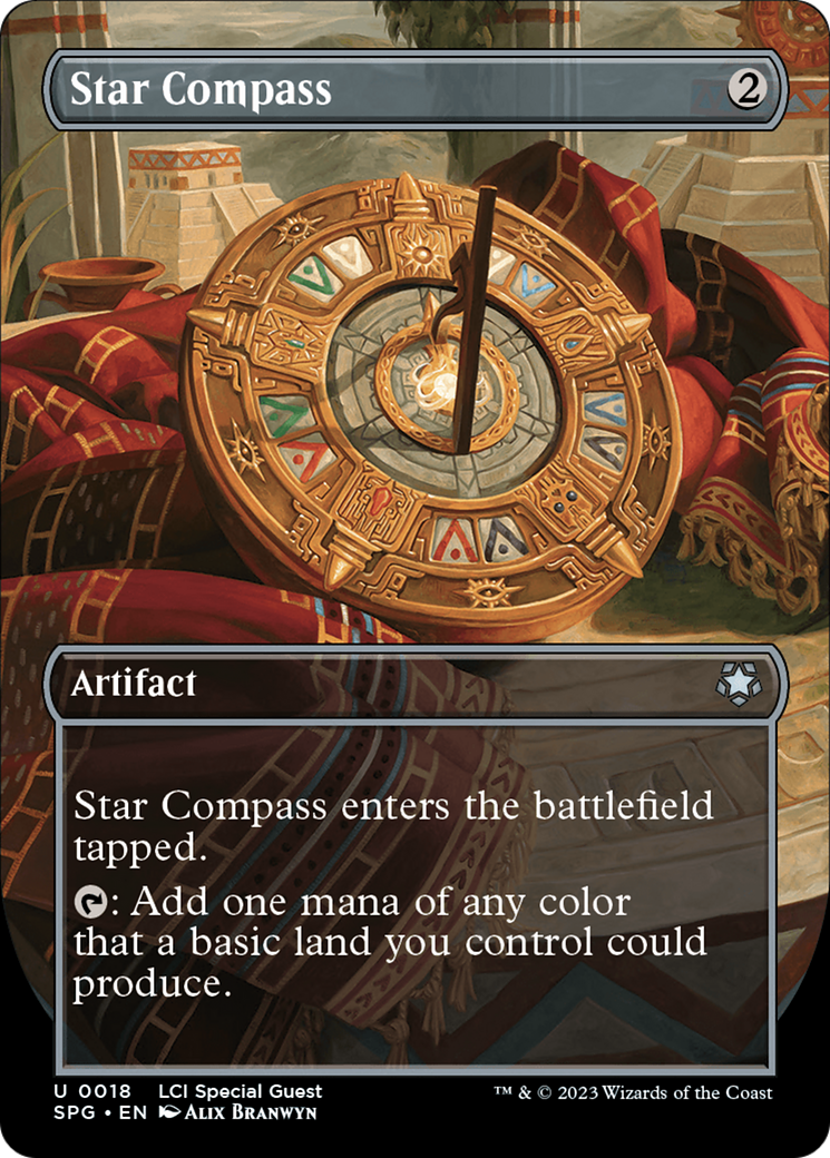 Star Compass (SPG-018) - Special Guests (Borderless)