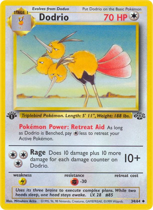 Dodrio (34/64) [Jungle (Unlimited)]