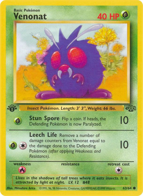 Venonat (63/64) [Jungle (Unlimited)]