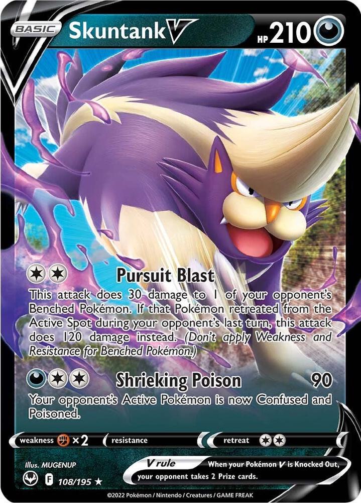Skuntank V (108/195) [SWSH12 Silver Tempest]
