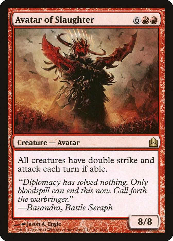 Avatar of Slaughter (111) [Commander]