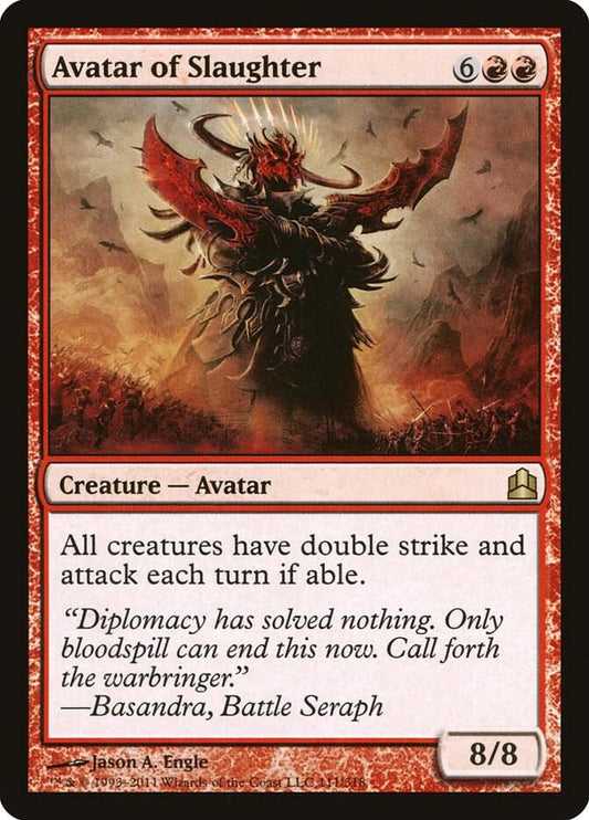 Avatar of Slaughter (111) [Commander]