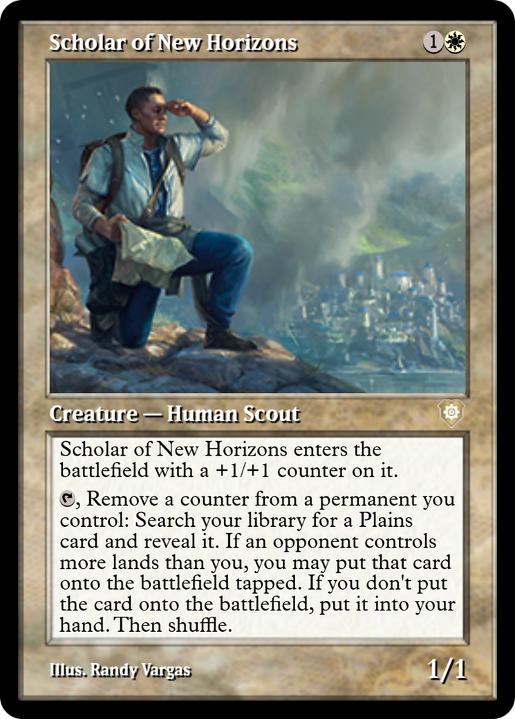 Scholar of New Horizons (PRM-105622) - Magic Online Promos Foil