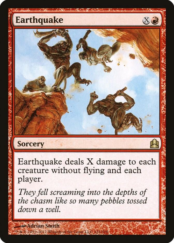 Earthquake (121) [Commander]