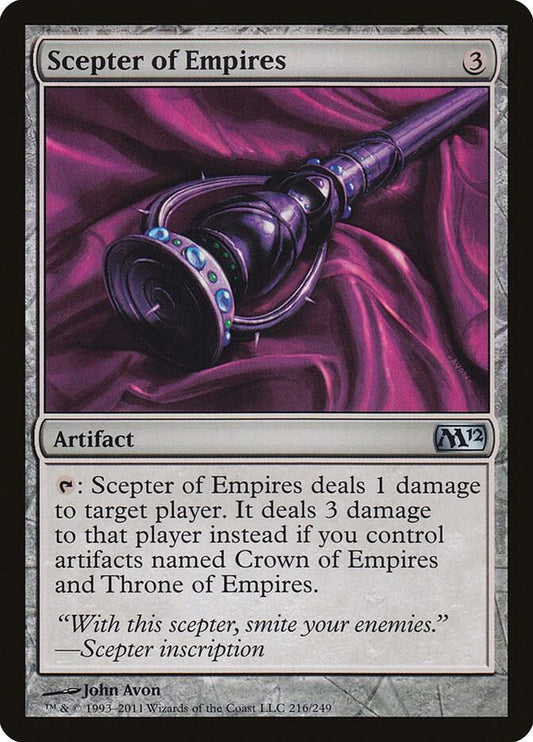 Scepter of Empires (216) [Magic 2012]