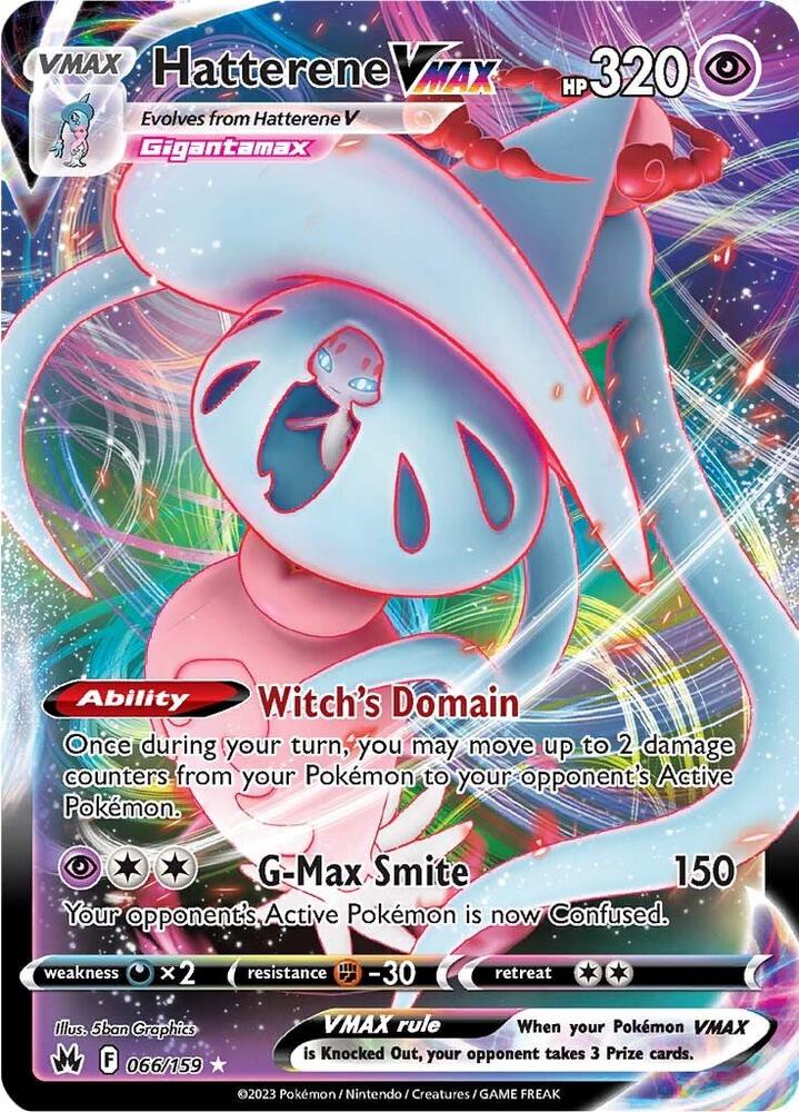 Hatterene VMAX (066/159) [SWSH: Crown Zenith]