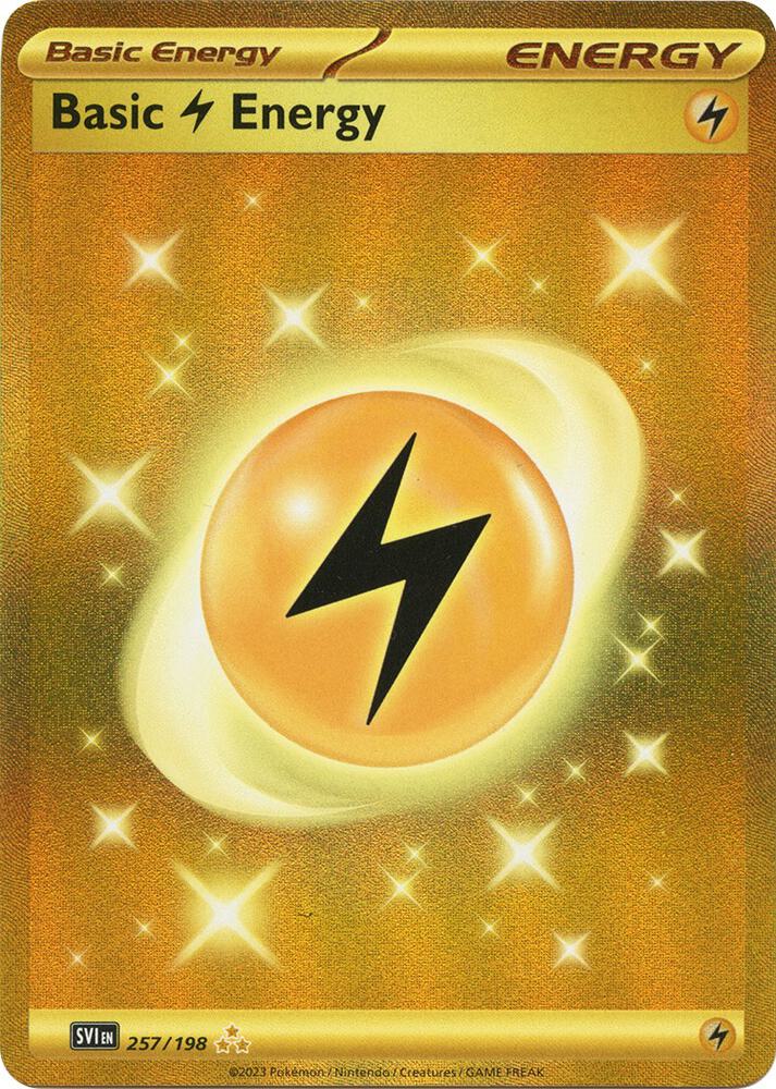 Basic Lightning Energy - 257/198 [SV01 Scarlet and Violet Base Set]