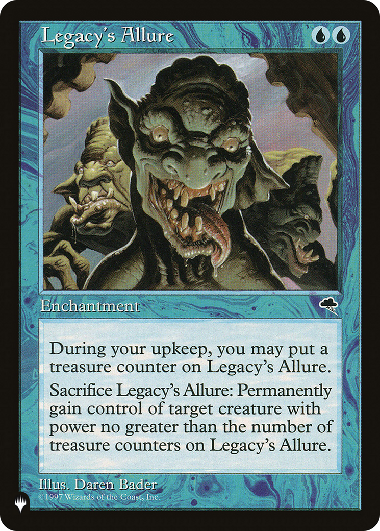 Legacy's Allure (LIST-) - The List