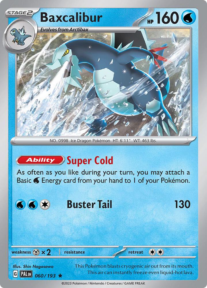 Baxcalibur - 060/193 [SV02 Paldea Evolved]