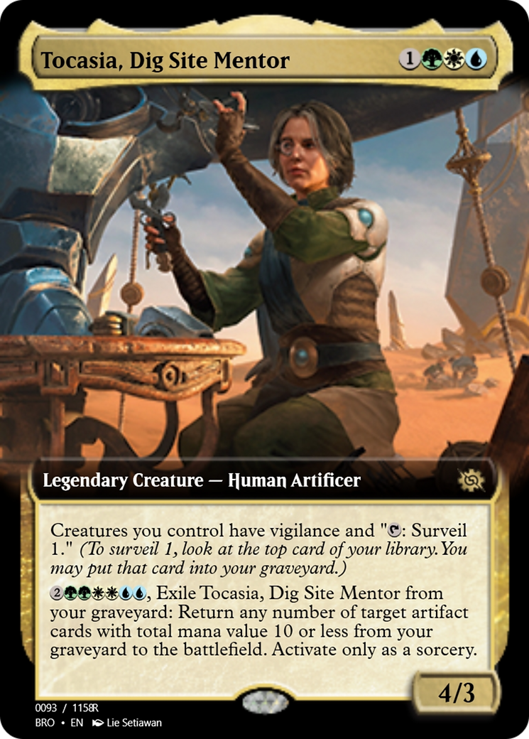 Tocasia, Dig Site Mentor (PRM-105794) - Magic Online Promos