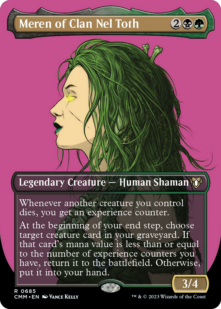 Meren of Clan Nel Toth (CMM-685) - Commander Masters (Borderless)