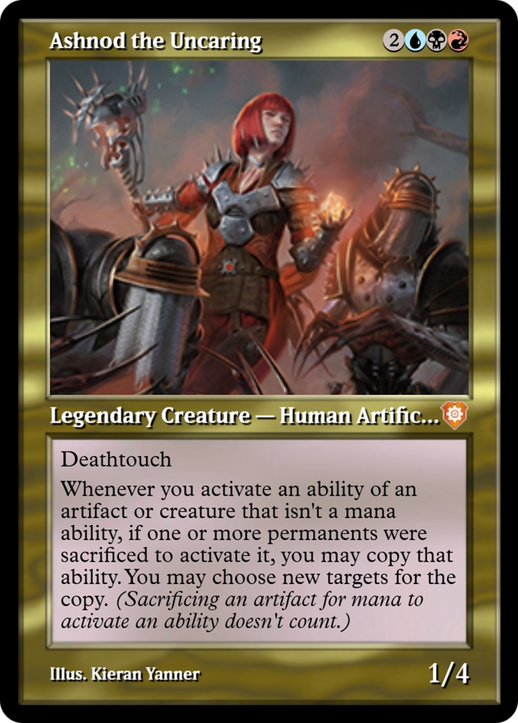Ashnod the Uncaring (PRM-105808) - Magic Online Promos Foil