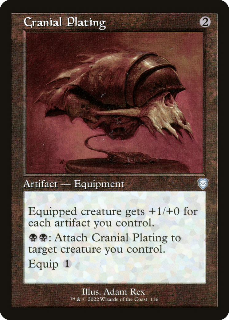 Cranial Plating (BRC-136) - The Brothers' War Commander
