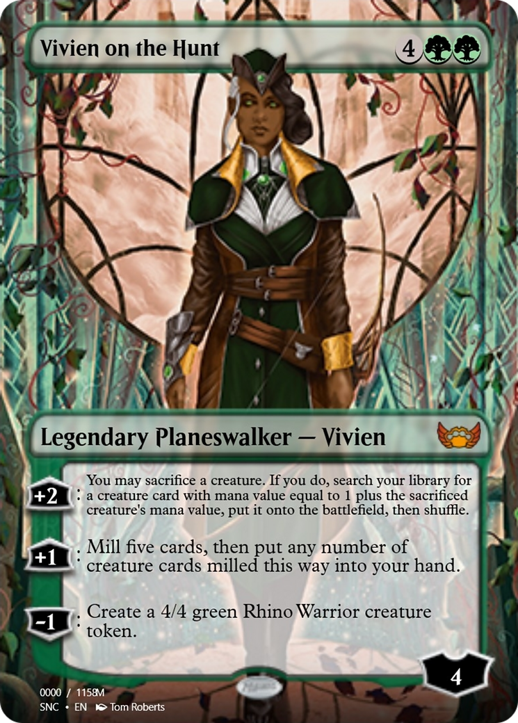 Vivien on the Hunt (PRM-99689) - Magic Online Promos Foil