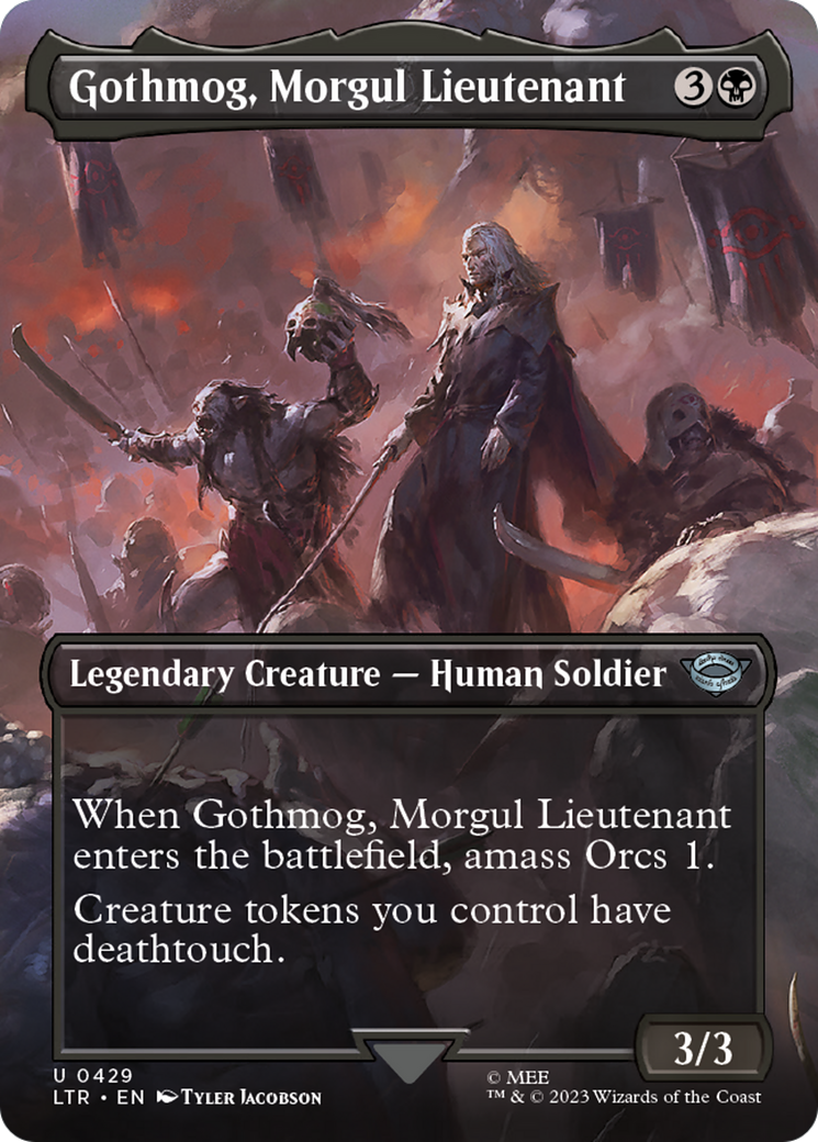 Gothmog, Morgul Lieutenant (LTR-429) - The Lord of the Rings: Tales of Middle-earth (Borderless) Foil