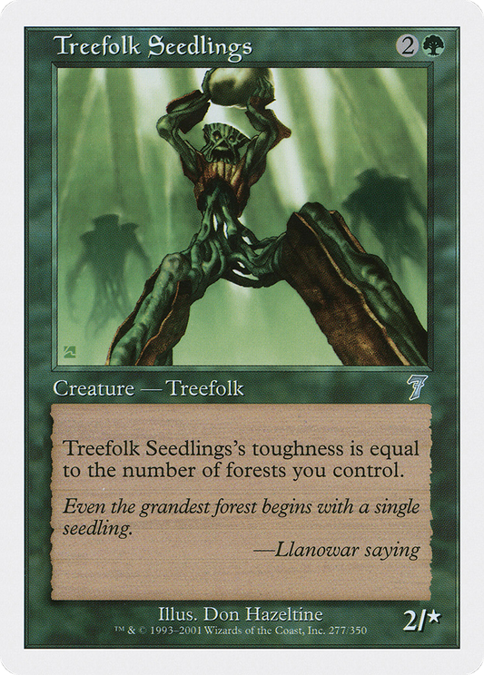 Treefolk Seedlings (7ED-277) - 7th Edition