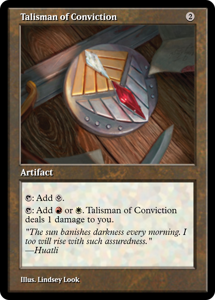 Talisman of Conviction (PRM-91383) - Magic Online Promos Foil