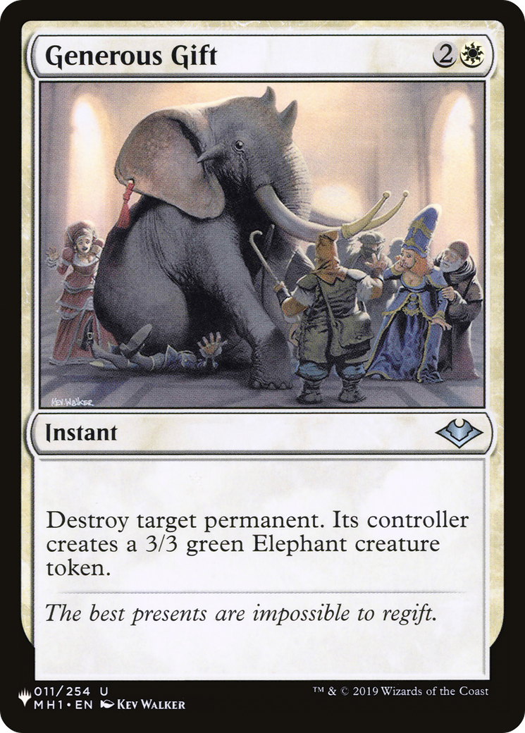 Generous Gift (LIST-MH1-11) - The List
