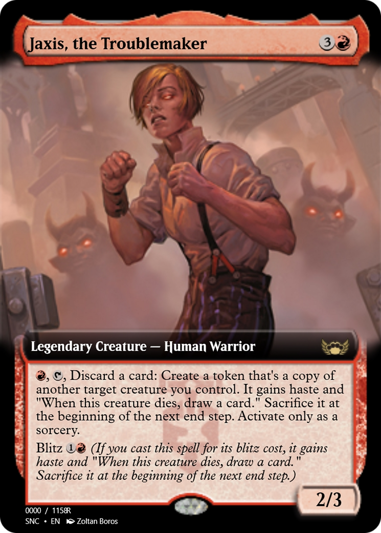 Jaxis, the Troublemaker (PRM-99769) - Magic Online Promos Foil