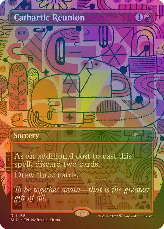 Cathartic Reunion (SLD-1465) - Secret Lair Drop (Borderless) Foil