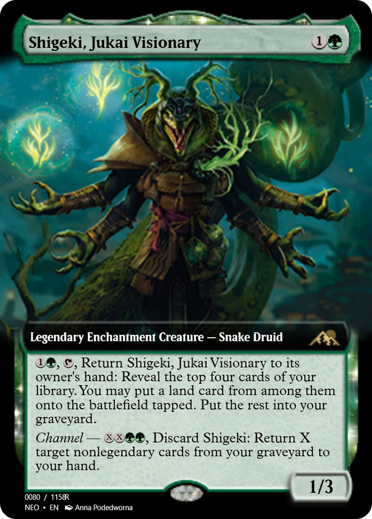 Shigeki, Jukai Visionary (PRM-98023) - Magic Online Promos: (enchantment)