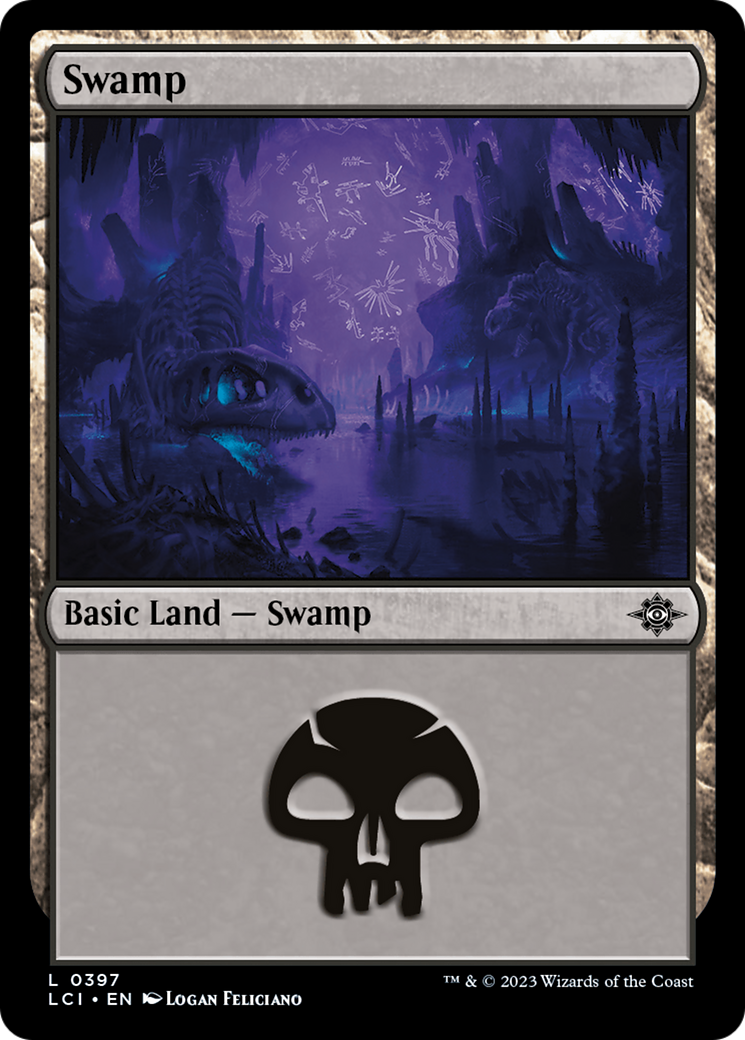 Swamp (LCI-397) - The Lost Caverns of Ixalan Foil