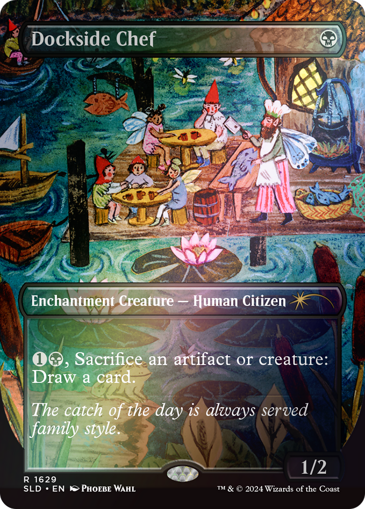 Dockside Chef (SLD-1629) - Secret Lair Drop (Borderless) Foil
