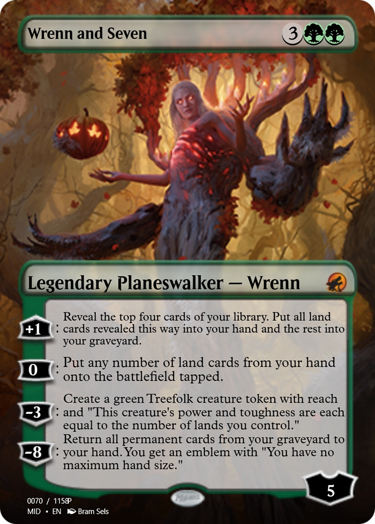 Wrenn and Seven (PRM-94020) - Magic Online Promos Foil