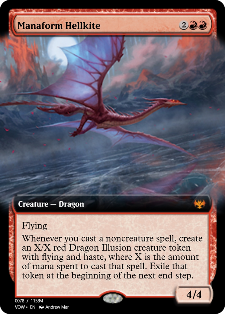 Manaform Hellkite (PRM-95395) - Magic Online Promos Foil