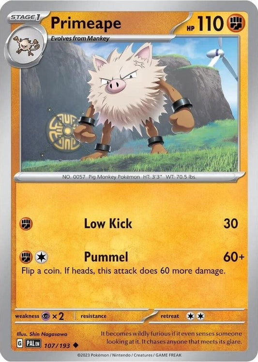 Primeape - 107/193 (Cosmos Holo) [Miscellaneous Cards and Products]