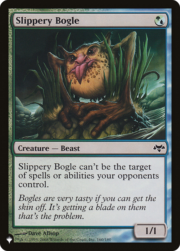 Slippery Bogle (LIST-EVE-160) - The List