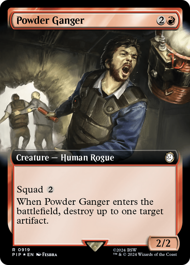 Powder Ganger (PIP-919) - Fallout: (Extended Art) Foil