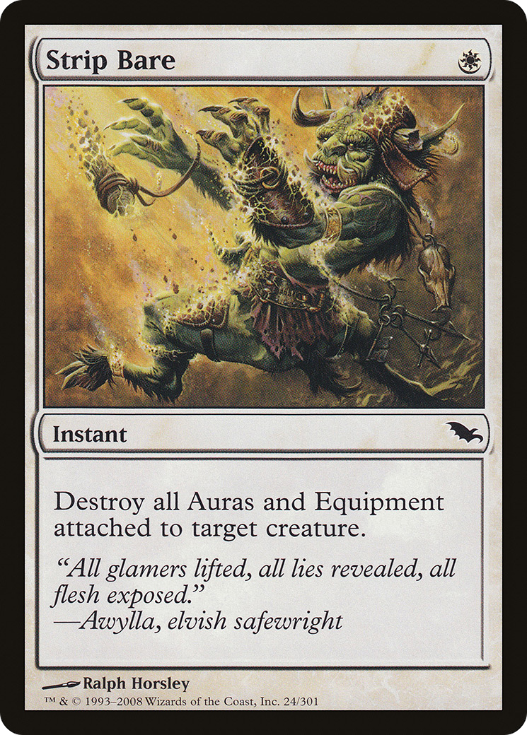Strip Bare (SHM-024) - Shadowmoor Foil
