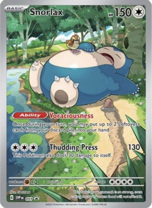 Snorlax - 051 [SV Scarlet and Violet Promo Cards]