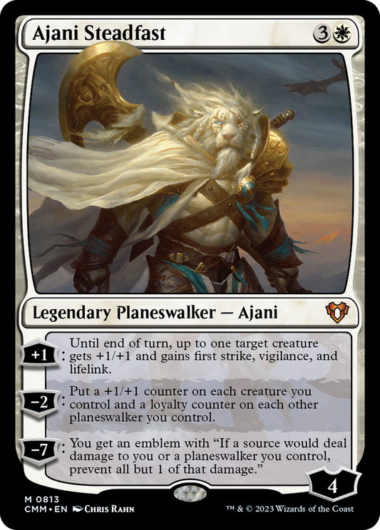 Ajani Steadfast (CMM-813) - Commander Masters