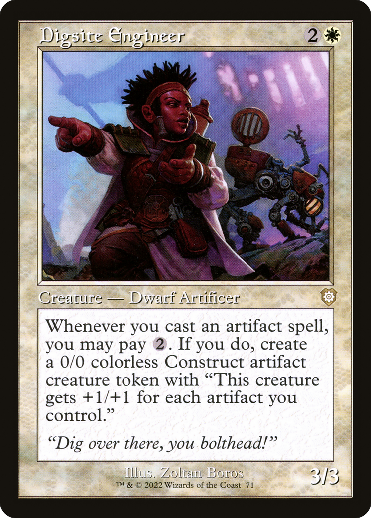 Digsite Engineer (BRC-071) - The Brothers' War Commander