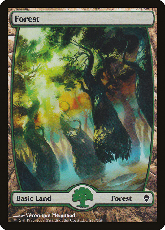 Forest (ZEN-248) - Zendikar Foil