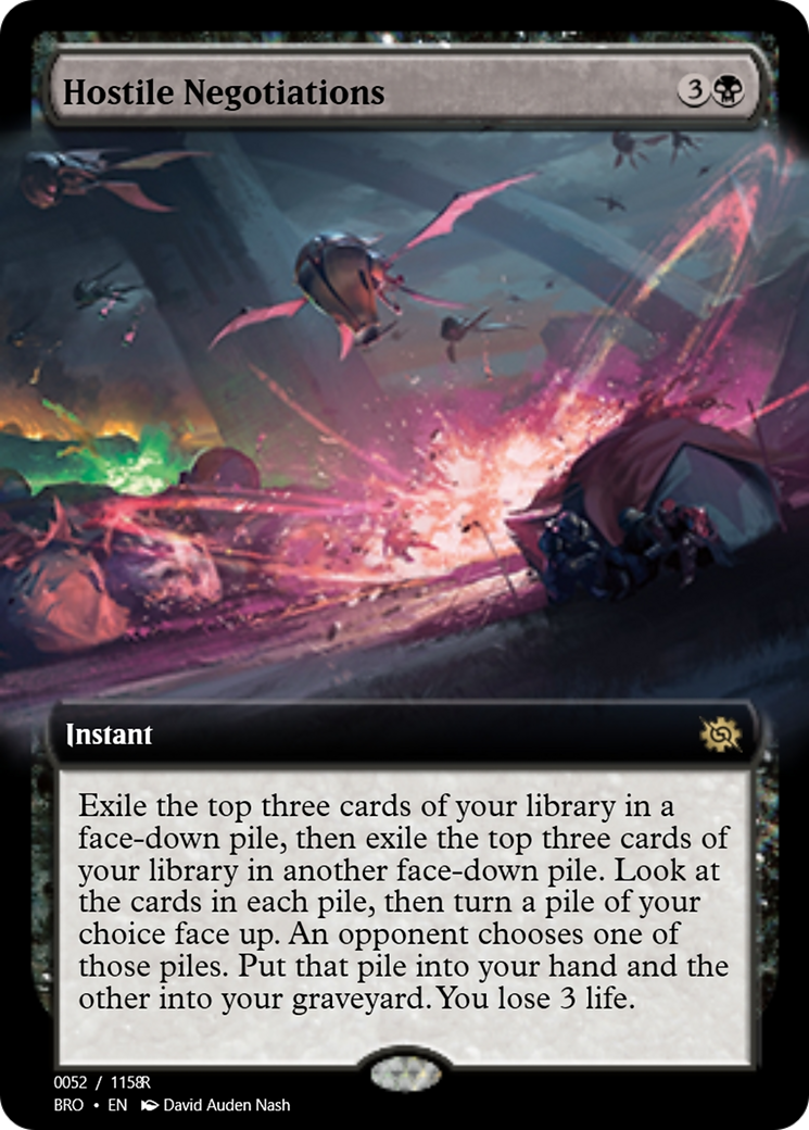 Hostile Negotiations (PRM-105712) - Magic Online Promos