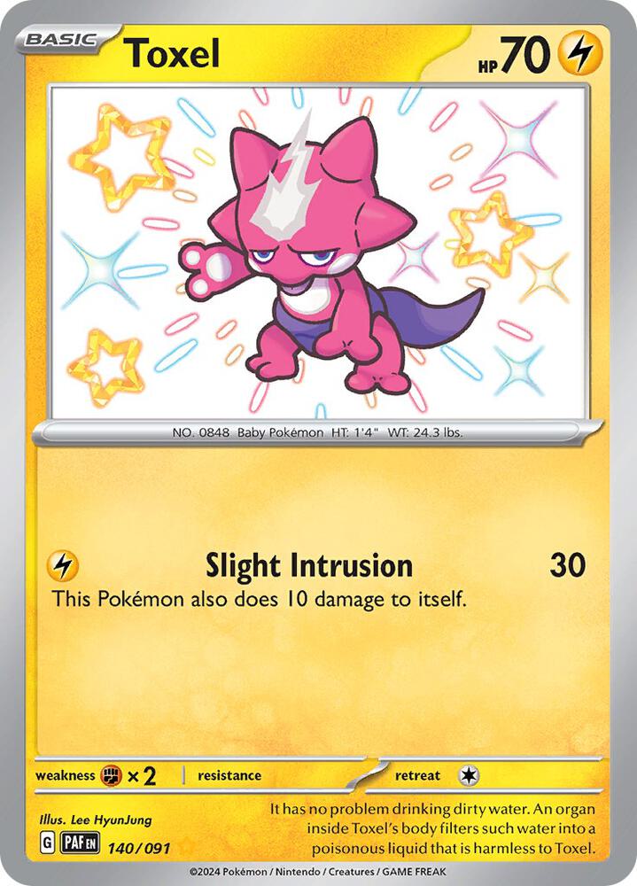 Toxel (140/091) [SV Paldean Fates]
