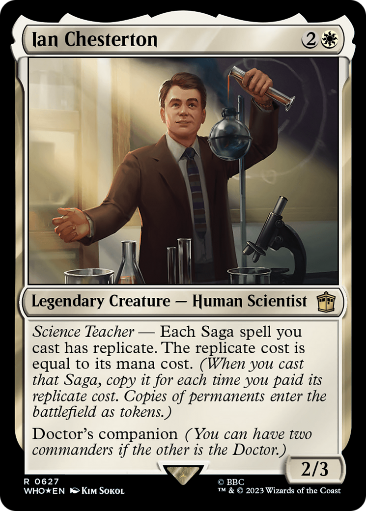 Ian Chesterton (WHO-627) - Doctor Who Foil