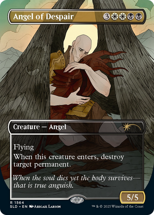 Angel of Despair (SLD-1564) - Secret Lair Drop (Borderless) Foil