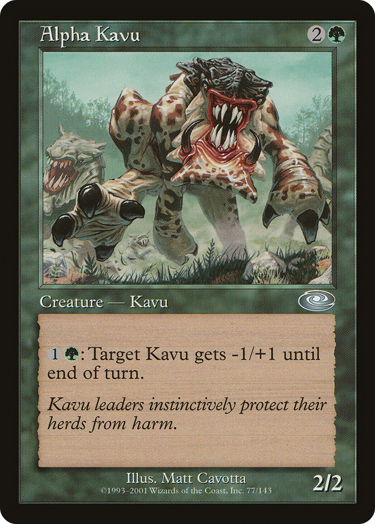Alpha Kavu (PLS-077) - Planeshift Foil